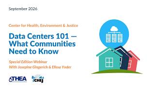 Special Edition Webinar: Data Centers 101 — What Communitites Need to Know  (September 2026)