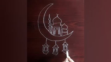 ramadan || drawing status || Eid mubarak || ramzan status #shorts #eidmubarak