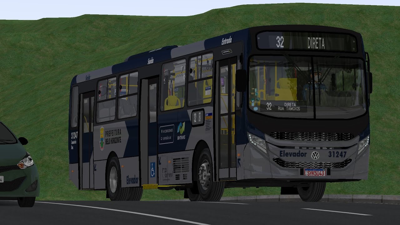 OMSI 2 - Testando a Linha 32 Direta (Pilotando no RMBH #3)