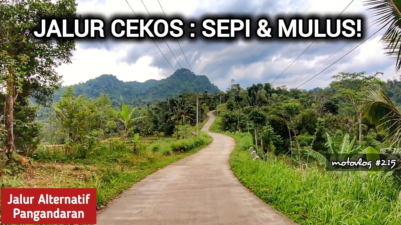JANGAN LEWAT JALAN BIASA! Jalur Pangandaran via Cekos Salopa Dijamin Anti Macet