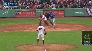 TOR@BOS: Price fans Upton, escapes jam in 4th