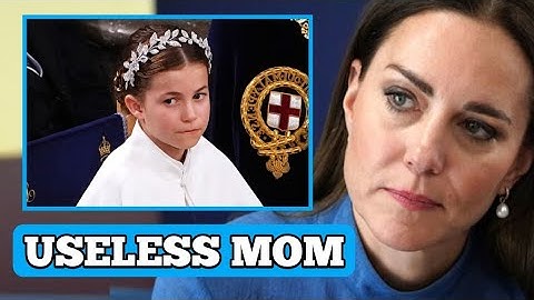 ¡MAMÁ INÚTIL! La princesa Charlotte dejó a su madre Kate ENTRE LÁGRIMAS después de insultarla muc...