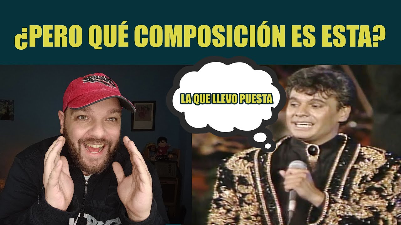 JUAN GABREIL | PUPURRI ME NACE DEL CORAZÓN, LA MUERTE DEL PALOMO |🤩 CANTANTE ESPAÑOL REACCIONA▶️