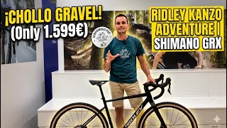 ¿ LA MEJOR BICICLETA GRAVEL POR 1.599 €? 🚲 Ridley Kanzo Adventure | Shimano GRX #ciclismo #gravel 
