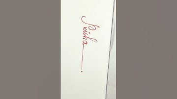 Prisha..Cursive Writing..#trending #shorts #viral #shortvideo #youtubeshorts #short #cursive #video