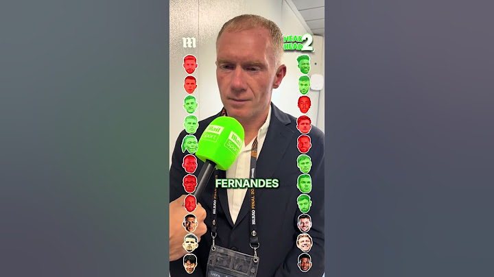 HEAD TO HEAD: Paul Scholes 👀 Watch the UEFA Europa League Final exclusively live on TNT Sports and