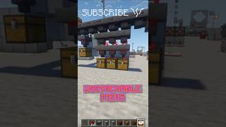 How to REMOVE UNSTACKABLE ITEMS from your ITEM FILTERS! | Redstone with PsiVolt #minecraft #redstone