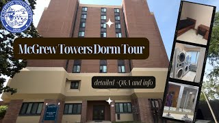 ♡Hampton University McGrew Towers Dorm Tour FULL AND IN-DEPTH | + detailed Q&A