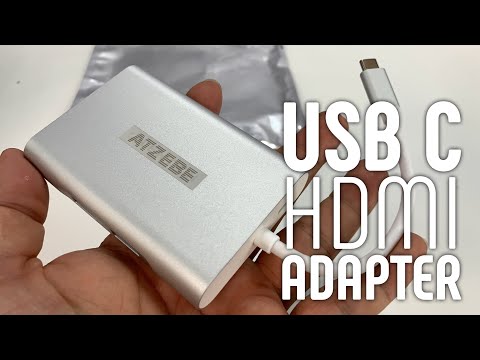 USB-C Hub with HDMI and Ethernet Port by Atzebe Review