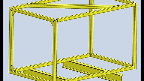 Inventor Weldment Tutorial   Frame Generator