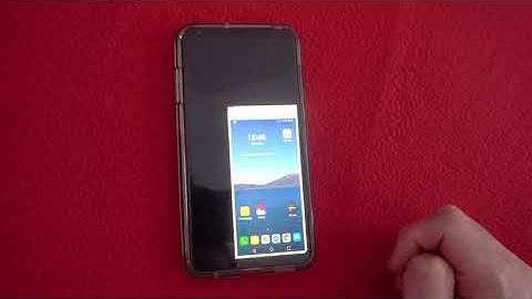 How to use LG V30 phone using one hand? (Reduce screen size, Mini View)