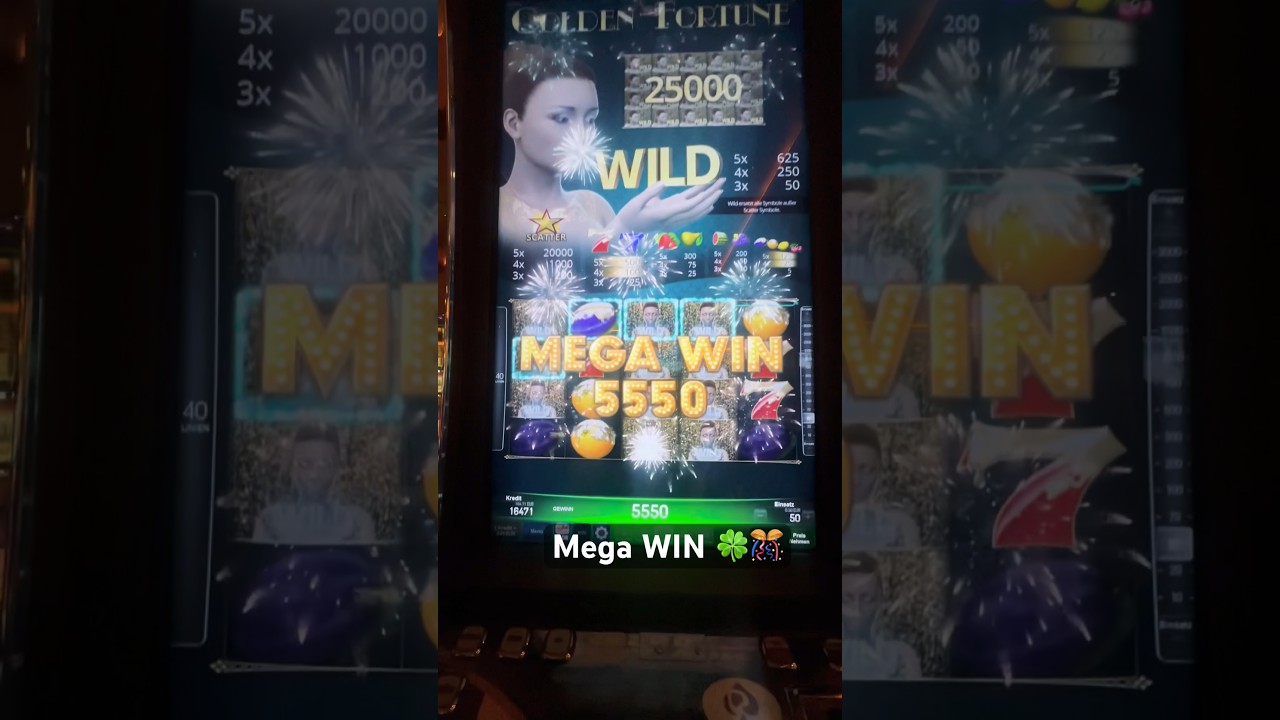 👀 🇨🇿Mega WIN  by Golden Fortune  Slot 🍀🎊 