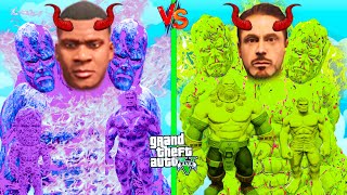 Shinchan & Franklin's Mind Blowing Journey to Becoming the Mightiest Black All Father God Titan GTA5
