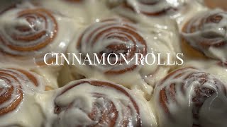 Soft Cinnamon Rolls with Cream Cheese Frosting