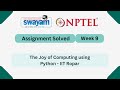 Joy of Computing with Python Week 9 | NPTEL Answers