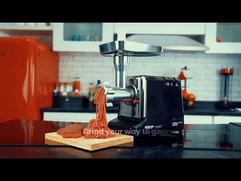 Arshia Pro Turbo Meat Grinder Black