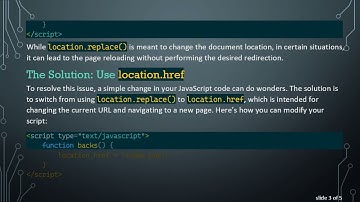 How to Fix the Common JavaScript Issue of Page Reloading Instead of Redirecting