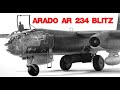 Arado ar 234 blitz bombardero de reconocimiento alemn