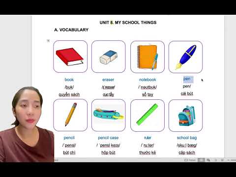 Video English 3 - Unit 8 - Vocabulary - youtube