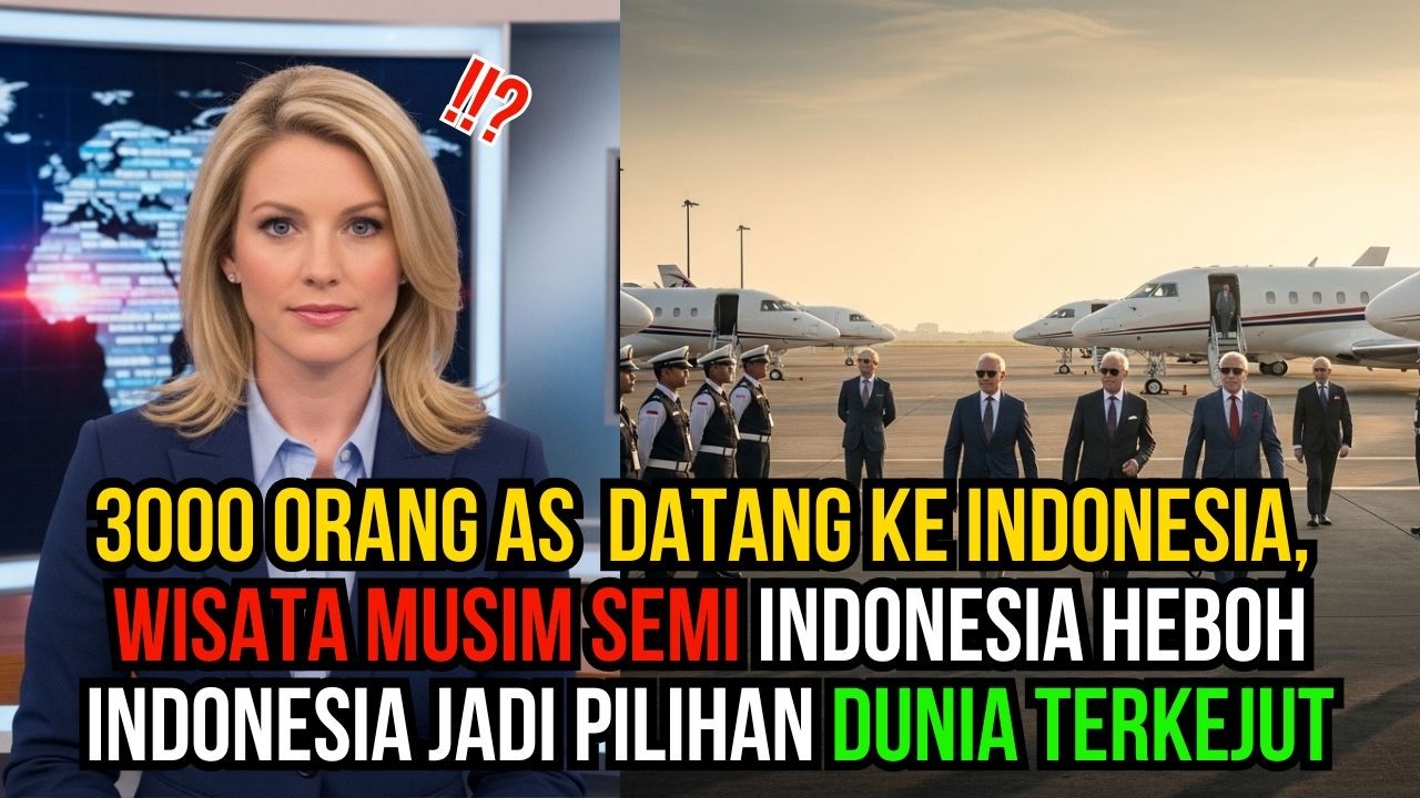 3000 LANSIA SUPERKAYA AMERIKA KE INDONESIA! 200 RIBUHARI, ADA APA!!