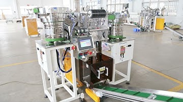 4 Bowls Hardware Fastener Screw Packing Machine |Packing Machine Suppliers