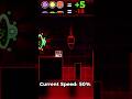 The Challenge but with Speed Modifiers Geometry Dash 
