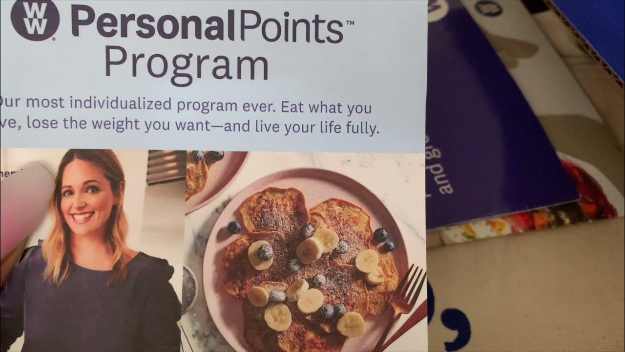 UNBOXING WW FREE STARTER KIT WEIGHT WATCHERS PERSONAL POINTS PROGRAM
