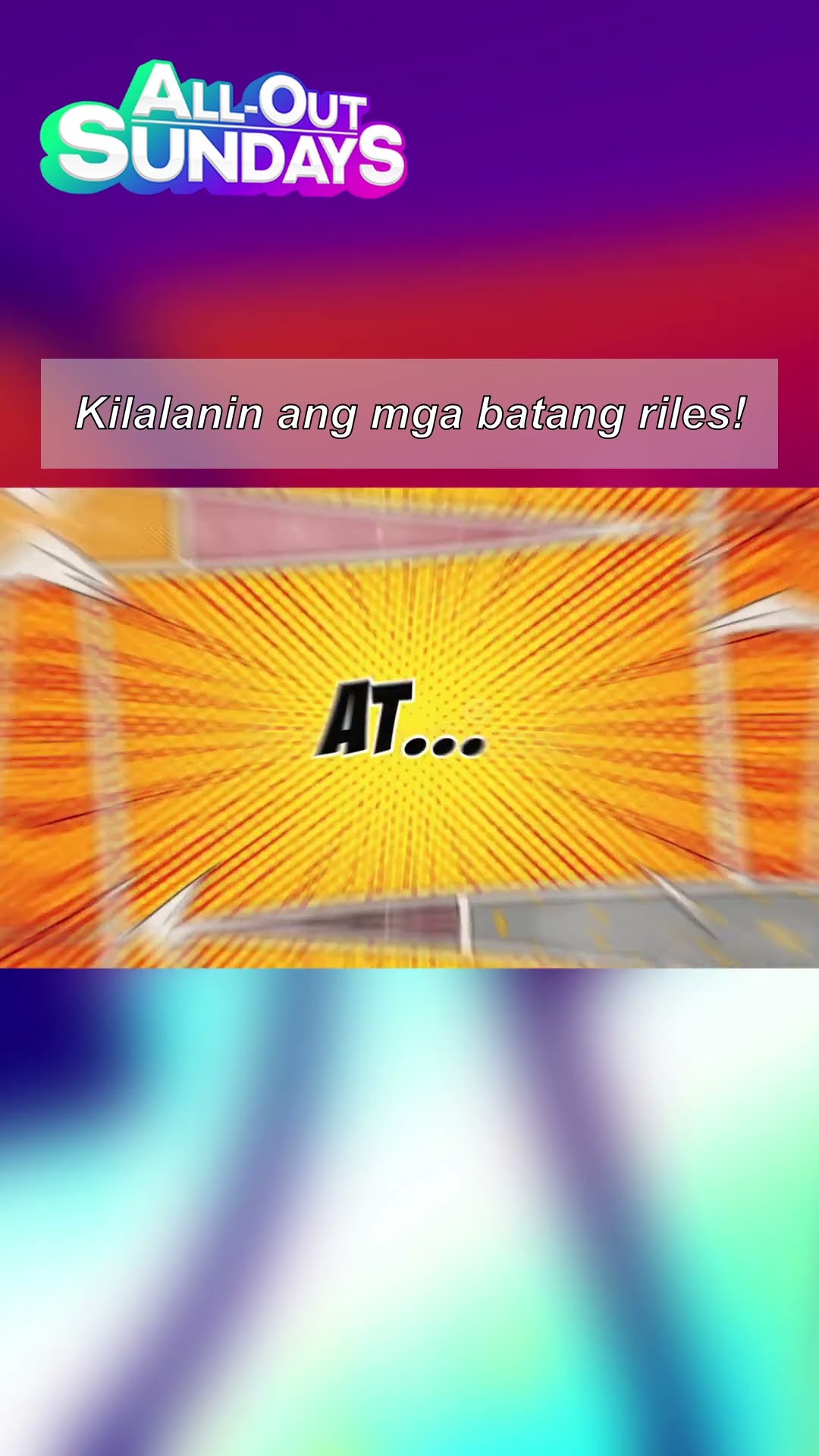 Kilalanin ang mga batang riles! #shorts | All-Out Sundays
