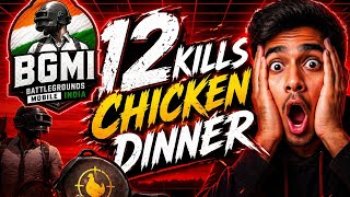 BGMI gameplay 12 kills in LIVIK map. chicken dinner #bgmi #gameplay #viralvideo 