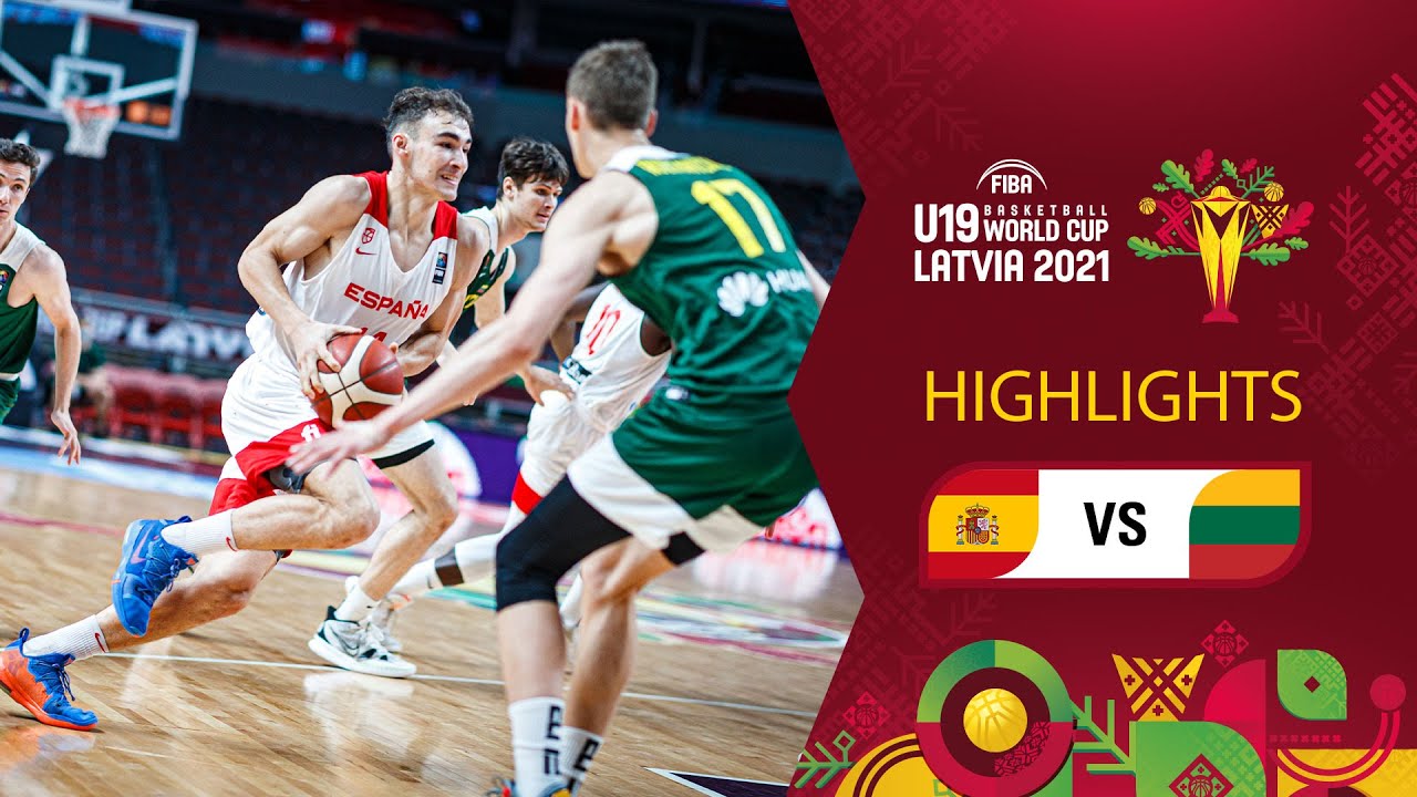 Spain - Lithuania | Full Highlights | Class 5-6 - FIBA U19 Basketball World Cup 2021
