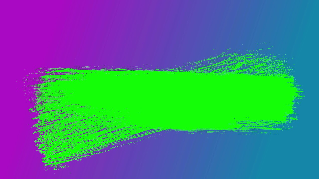 Brush Strokes Slideshow Green Screen Effects Copyright Free YouTube