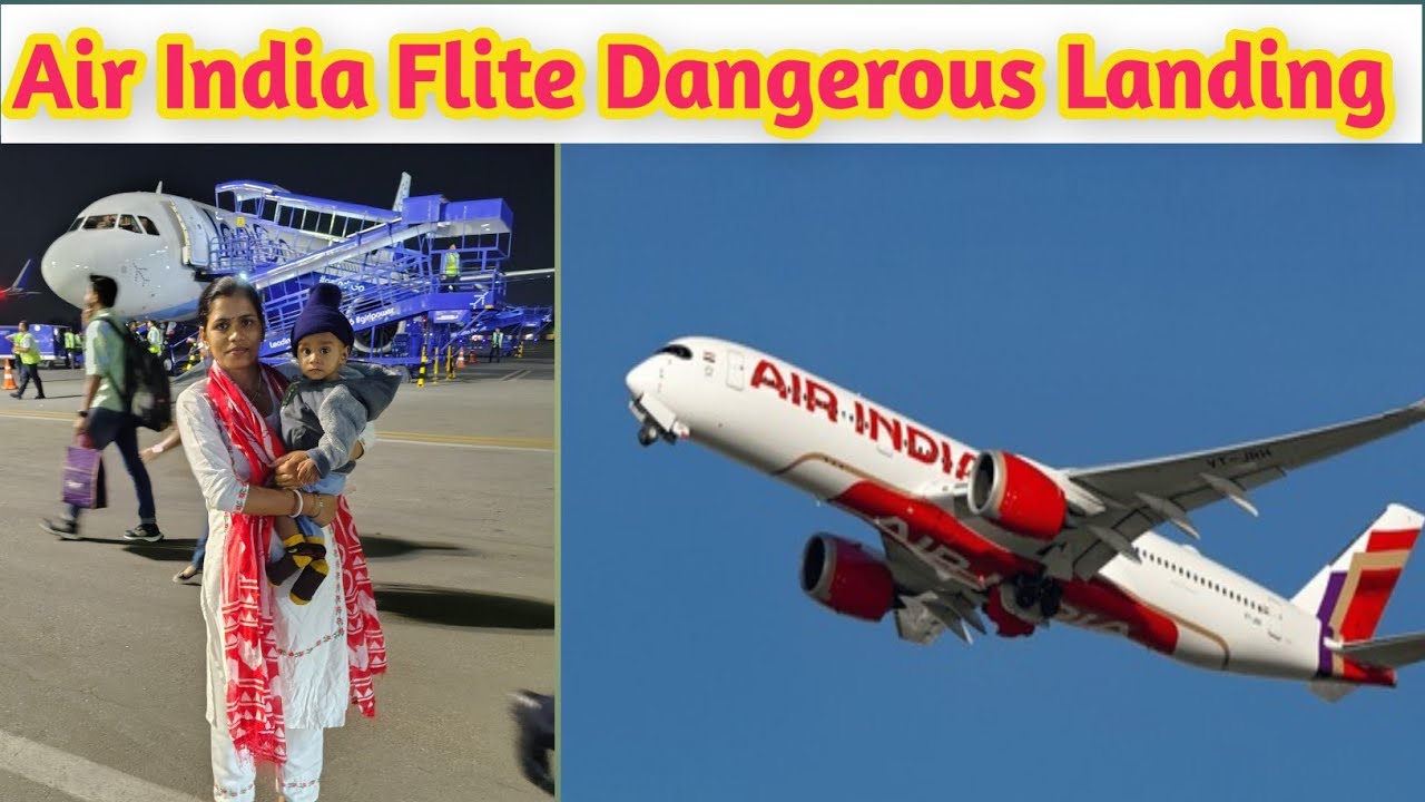 Air India Flite Experience|Be Careful|Dangerous Landing On Patna Airport|Rishi kumar official 