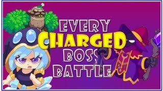 INSANE!!! Every CHARGED Boss Battle!!!