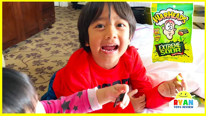 Kids Sour Candy Challenge with Warheads and Toxic ...