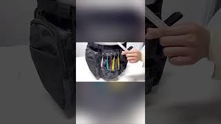 WESTTUNE Fishing Bucket Organizer Ice Fishing Tackle Bag with Bucket Cover Tool Bag