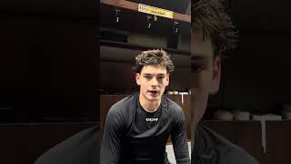 Sacha Boisvert on players he modeled his game after #Blackhawks