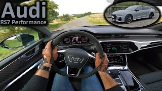 2023 Audi RS7 Sportback Performance | POV test drive