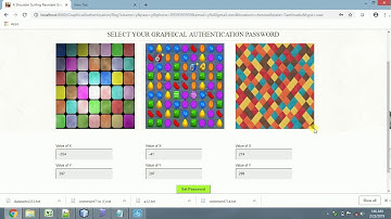 A Shoulder Surfing Resistant Graphical Authentication System