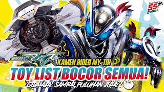 TOY LIST KAMEN RIDER MY-TH BOCOR! TOTAL SAMPAI PULUHAN JUTA! DOMPET FANS SIAP MENANGIS! 😭💸