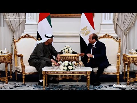 رئيس الدولة يصل العلمين في زيارة أخوية والرئيس المصري في مقدمة مستقبليه