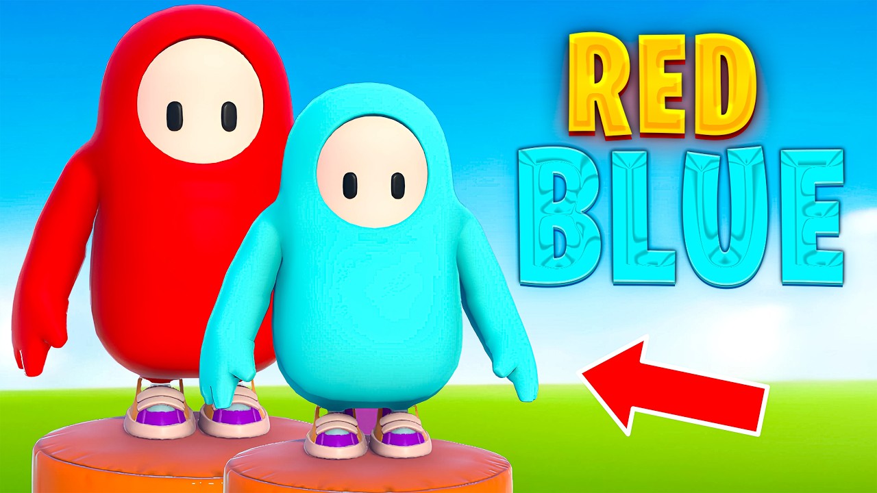 Fall Guys RED VS BLUE | ANYONE CAN JOIN | Ft. William!