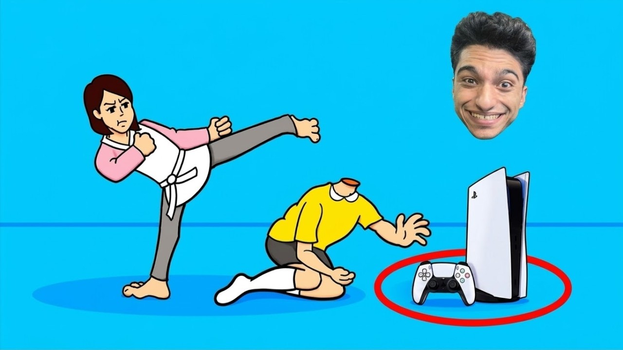 اشتريت جهاز بلاستيشن 5 وامي خدتو مني😱 | Hidden my game by mom