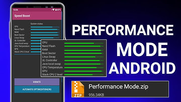 Performance Mode Android | Increase fps & Fix Lag - No Root