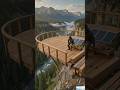 🏔️ Building a Massive Cliffside Platform in Record Time! ⚒️🔥