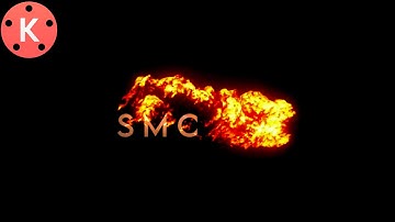 How to Make 3D Fire Text Reveal Animation intro in Kinemaster For YouTube Videos In Android