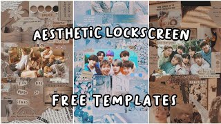 How to make aesthetic bts lockscreen 📲 screenshot 2