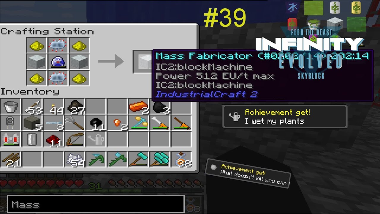 2 auf einen STREICH! - MINECRAFT - FTB Infinity evolved Skyblock # 39 ...
