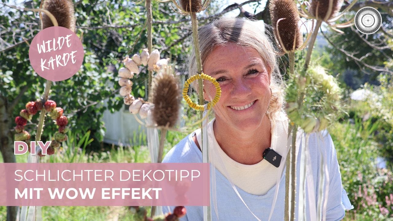DIY - DIE ORIGINELLSTE DEKO EVER - Dekotipp mit Wilder Karde