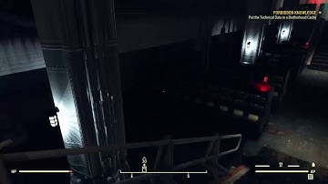 Getting behind inaccessible door in vault tec university