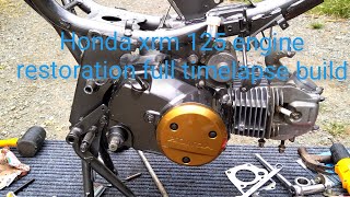 Xrm 125 restoration|engine top overhaul